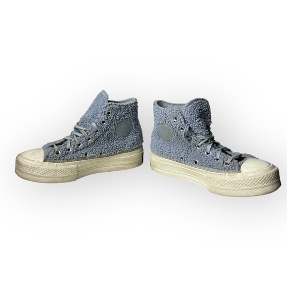 Converse Chuck Taylor All Star Platform High 'Cozy Sherpa - Ghost' 6 - Picture 9 of 14